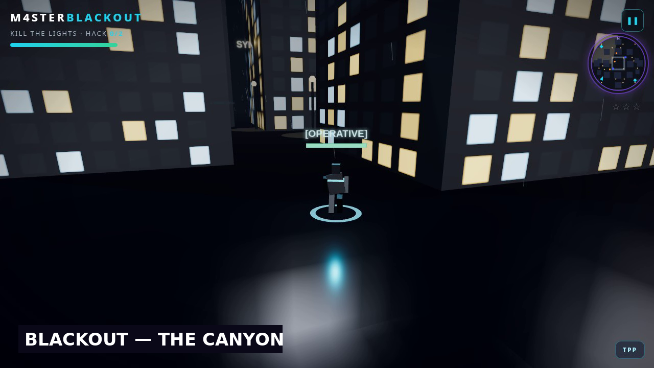 BLACKOUT — the canyon